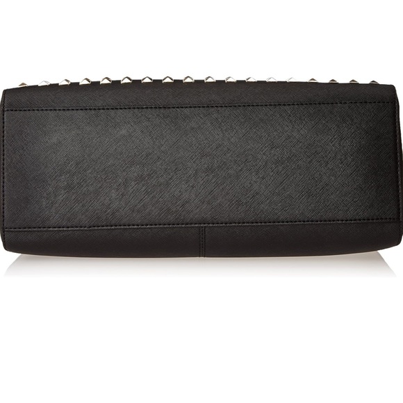 NWOT Calvin Klein Gold Studded Leather Tote - Picture 5 of 13